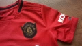 Adidas FC MANCHESTER UNITED Kids Football T-Shirt Размер 9-10 г / 140 см детска футбол тениска 35-66, снимка 4