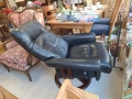 Кожено релакс кресло , снимка 3