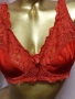 95 D Червен дантелен сутиен , снимка 3