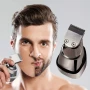 5в1 Многофункционална Мъжка Електрическа Самобръсначка за Глава и Лице Водоустойчива Тример Машинка, снимка 4