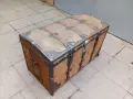 Античен дървен сандък, снимка 2