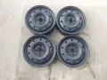 4 броя железни джанти за Тoyota Yaris 15, снимка 1