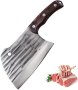 Нов Кухненски Нож Въглеродна Стомана Дървена Дръжка готвене дом кухня, снимка 1