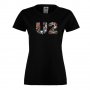Разпродажба! Дамска тениска U2-1, снимка 1 - Тениски - 32013537