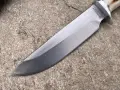 Красив ловен нож Boker с дръжка от еленски рог. (005), снимка 4