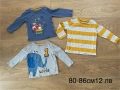 Употребявани дрехи за момче, панталони, блузи, шапки, якета 80,86,92,98, снимка 5