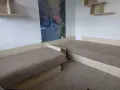 Голямо, луксозно спално легло с матрак от мемори пяна, заедно с шкаф и рафтове.160/200 см. Шанс, снимка 4