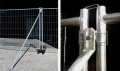 Стабилизатор за строителна ограда поцинкована, снимка 1 - Строителни материали - 44773789