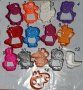 Пепа Пиг Пеппа Peppa Pig и приятели пластмасов резец форма фондан тесто бисквитки, снимка 1 - Форми - 30160692