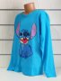 Нова детска блуза с дълъг ръкав и дигитален печат Стич (Stitch), снимка 3