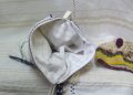Малка чанта комбинация между ръчна бродерия и плетиво, снимка 4