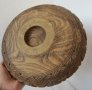 дървен съд купа копанка съд дърворезба