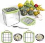 Нова многофункционална преносима Резачка за зеленчуци Бързо и лесно, снимка 1