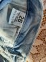 Дънки ELEVEN JEANS с Бродерия и Паети декорация НОВИ,избелени ефекти-уникален модел, снимка 7
