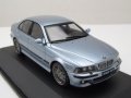 BMW M5 E39 2003 - мащаб 1:43 на Solido моделът е нов в PVC дисплей-кейс, снимка 7