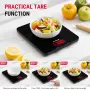 Дигитална кухненска везна ACCUWEIGHT 201 – 5 кг, LCD, закалено стъкло, снимка 5