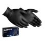 Сервизни авто нитрилни ръкавици Aurelia Bold MAX Black 90 броя, снимка 2