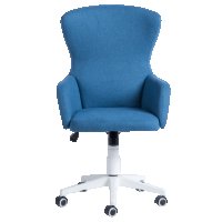 Офис кресло LILI - синьо, снимка 2 - Столове - 33722156