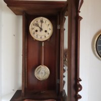 Стар немски стенен часовник, снимка 3 - Антикварни и старинни предмети - 37889502