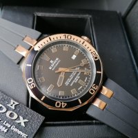 Швейцарски механичен мъжки часовник EDOX Delfin -18%, снимка 1 - Мъжки - 39720667