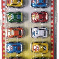 Комплект състезателни коли, снимка 1 - Коли, камиони, мотори, писти - 42429426