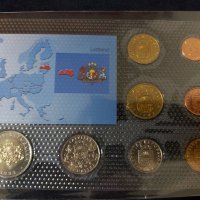 Комплектен сет - Латвия , 8 монети, снимка 2 - Нумизматика и бонистика - 37783133