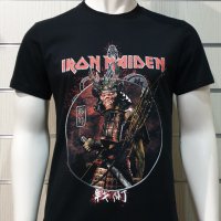 Нова мъжка тениска на музикалната група IRON MAIDEN - Senjutsu Samurai Eddie Snake Death, снимка 7 - Тениски - 37106898