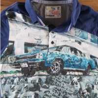 Desigual Desigual MUSTANG Polo - страхотна мъжка тениска КАТО НОВА, снимка 4 - Тениски - 29545942