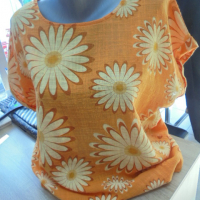 нови блузки от лен и памук в три цвята, снимка 15 - Туники - 36472308