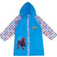 Син дъждобран Спайдърмен с прозрачни ръкави 6г, снимка 1 - Детски якета и елеци - 42874701
