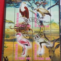 Пощенски марки чиста комплектна серия ПТИЦИ поща Република Чад за колекция 29522, снимка 2 - Филателия - 37723311