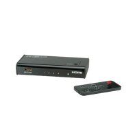 Roline 4K2K HDMI Switch суич, от HDMI (ж) към 4x HDMI (ж), до 4K резолюция, снимка 1 - Суичове - 42059244