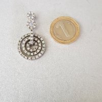 масивен сребърен медальон сребро 925, снимка 2 - Колиета, медальони, синджири - 16796773