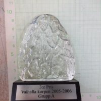 Пластика"3:e Pris Valhalla korpen 2006-2007 Grupp A" - 1, снимка 2 - Други ценни предмети - 29133997