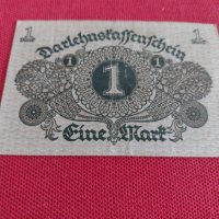 Райх банкнота 1 марка 1920г. Германия перфектна за колекционери 28270, снимка 10 - Нумизматика и бонистика - 37153164