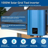 1000 W инвертор на соларен панел, снимка 2 - Соларни лампи - 44449760