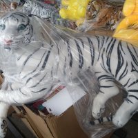 Голям бял тигър,120 см. , снимка 2 - Други - 38952962