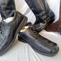 Мъжки обувки UNLISTED, N- 42 - 43, 100% естествена кожа, GOGOMOTO.BAZAR.BG®, снимка 10 - Ежедневни обувки - 44597994