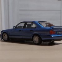 BMW Alpina B10 BiTurbo E34 5-Seria 1987 - мащаб 1:43 на Solido моделът е нов в PVC дисплей-кейс, снимка 3 - Колекции - 42336542