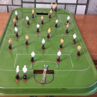 Стара ламаринена игра, футбол има забележки , снимка 12 - Колекции - 40726456