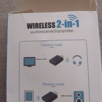 *ТОП* качествен 2 в 1 Блутут адаптер 5.0 за вход Аукс и изход слушалки на аудио или видео техника , снимка 4 - Bluetooth слушалки - 37907309