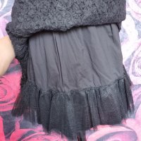 Черна 3D кукленска рокля Уникат Л/ХЛ, снимка 14 - Рокли - 24704467