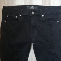 Нова Цена Hollister НОВИ дънки мъжки черни 32/32, снимка 3 - Дънки - 42125929