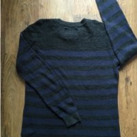 G-STAR Dadin stripe r knit l/s - страхотен мъжки пуловер, снимка 9 - Пуловери - 31400170