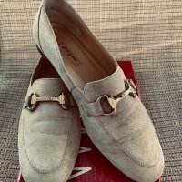 Удобни леко златисти обувки-лоуфъри PAUL GREEN, снимка 7 - Дамски ежедневни обувки - 36865563