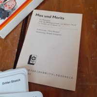 Стари карти за игра,Черен Петър Max und Moritz, снимка 5 - Други ценни предмети - 31202755
