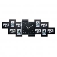  Романтичен подарък! Немски стенен часовник с 10 снимки, снимка 2 - Стенни часовници - 31459037