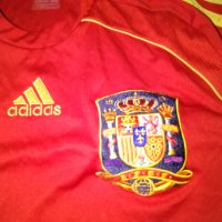 Испания футболна тениска Адидас 2007-08 г размер М, снимка 3 - Футбол - 31289612