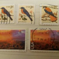 5 бр.пощенски марки USA, снимка 1 - Филателия - 35601969