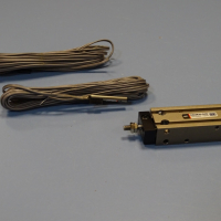 пневматичен цилиндър SMC CDUK10-20D + 2 сензора SMC D-97 indicator, снимка 1 - Резервни части за машини - 44601742